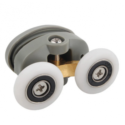 Shower Door Roller - Double Top F01